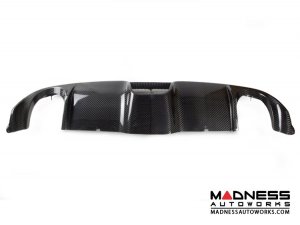 FIAT 500 Rear Diffuser - Carbon Fiber - Dual Exit - Lusso 